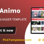 Animo Blogger Template 2026