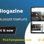 Blogazine Blogger Template 2026