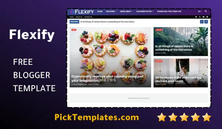 Flexify Blogger Template