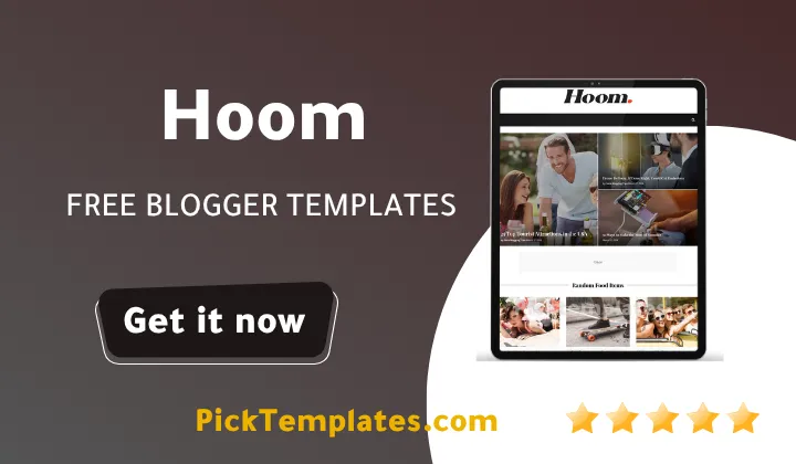 Hoom Blogger Template