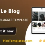 Le Blog Blogger Template 2026