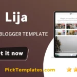 Lija Blogger Template 2026