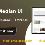 Median UI Blogger Template 2026