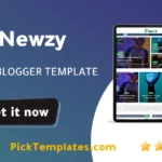 Newzy Blogger Template 2026