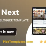 Next Blogger Template 2026