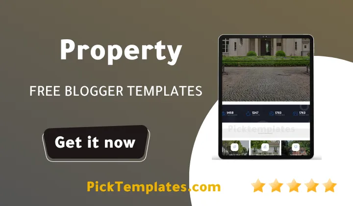Free Property Blogger Template
