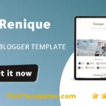 Renique Blogger Template 2026