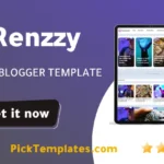 Renzzy Blogger Template 2026