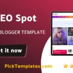 SEO Spot Blogger Template 2026