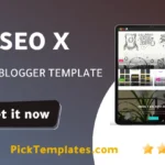 SEO X Blogger Template 2026