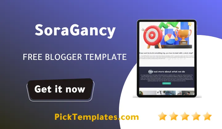 Soragancy Blogger Template 2026