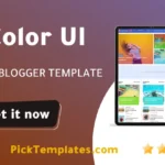 Color UI Blogger Template 2026