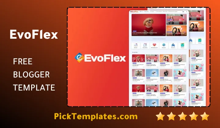 Evo Flex Blogger Template