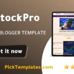 StockPro Blogger Template 2026