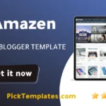 Amazen Blogger Template 2026