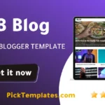 B-Blog Blogger Template 2026