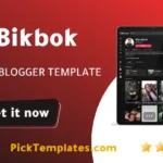 Bikbok Blogger Template - Best Free Theme