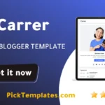 Carrer Blogger Template - Best Templates