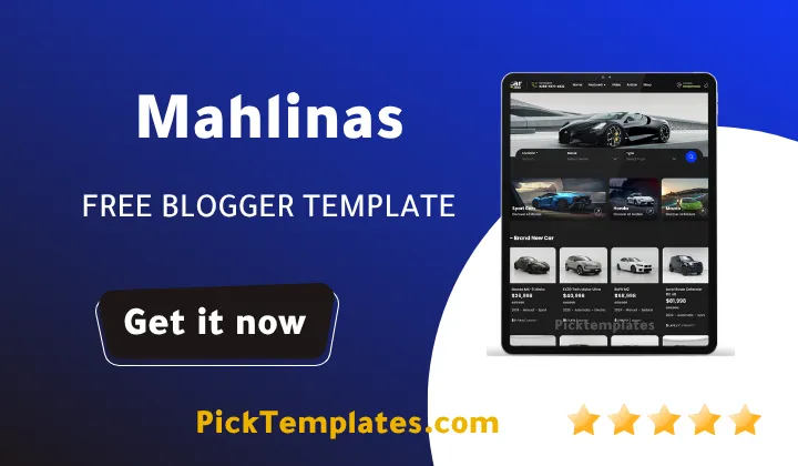 CarZero blogger template 2026