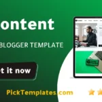 Content Blogger Template - Best Free Theme