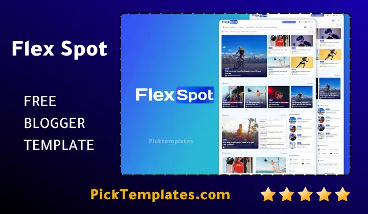 FlexSpot Blogger Template - Best Free Theme FlexSpot Blogger Template