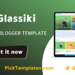 Glassiki blogger template