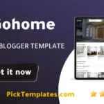 Gohome Blogger Template - Best Free Theme