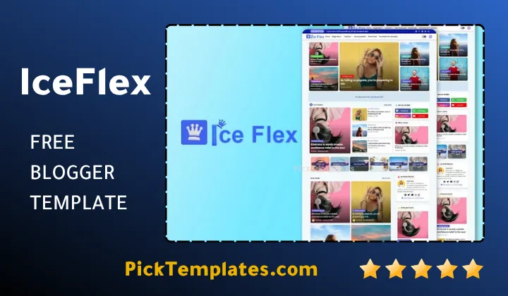IceFlex Blogger Template