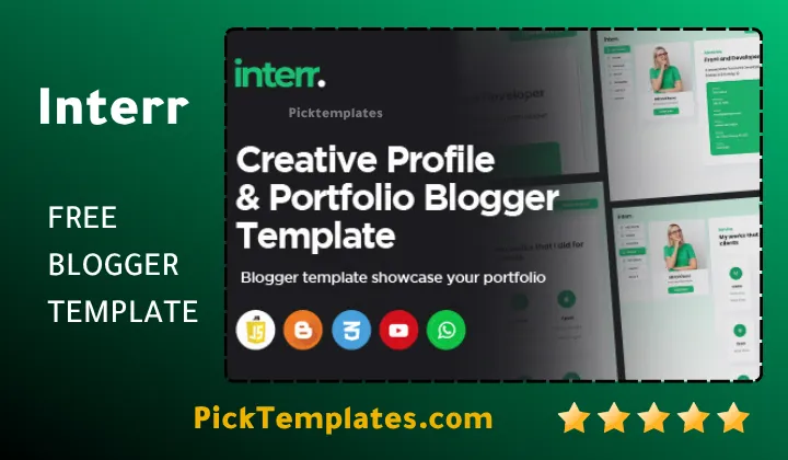 Interr Blogger Template - Best Free Theme Interr Blogger Template