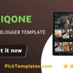 iQONE Blogger Template 2026