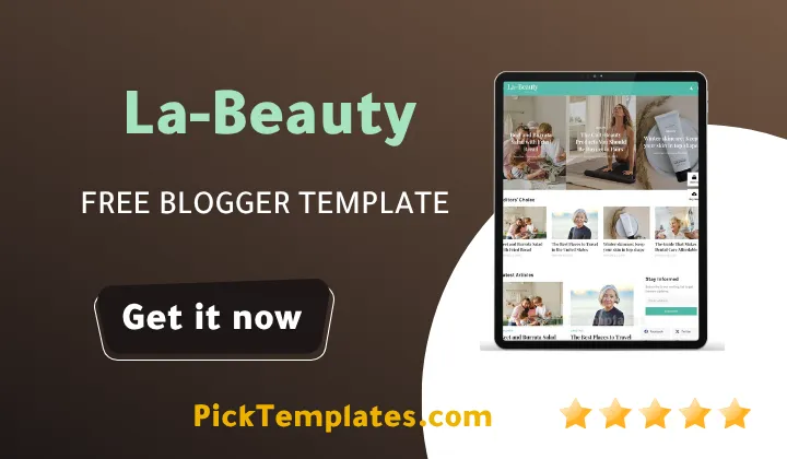 La–Beauty Blogger Template - Best Free Theme