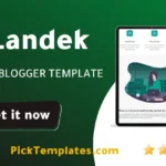 Landek Blogger Template 2026
