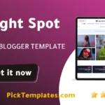 LightSpot Blogger Template - Best Free Theme