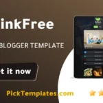 Linkfree blogger template 2026