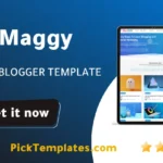 Maggy Blogger Template - Best Free Theme