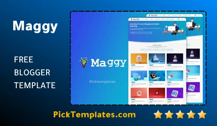 Maggy Blogger Template