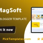 Magsoft Blogger Template - Best Templates