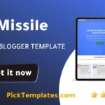 Missile Blogger Template - Best Free Theme