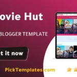 Movie Hut Blogger Template - Best Theme