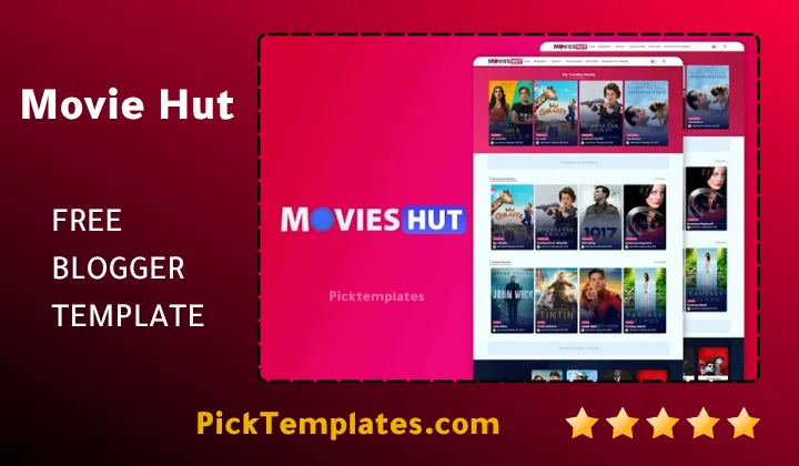 Movie Hut Blogger Template
