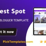 NestSpot Blogger Template - Best Free Theme