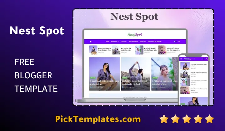 NestSpot Blogger Template