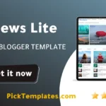 News Lite blogger template 2026