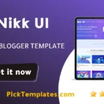 Nikk UI Blogger Template - Best Free Theme