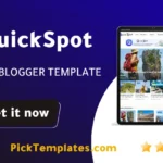 QuickSpot Blogger Template - Free Templates
