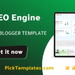 SEO Engine Blogger Template - Best Free Theme