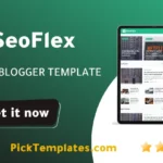 Seoflex Blogger Template - Best Free Theme