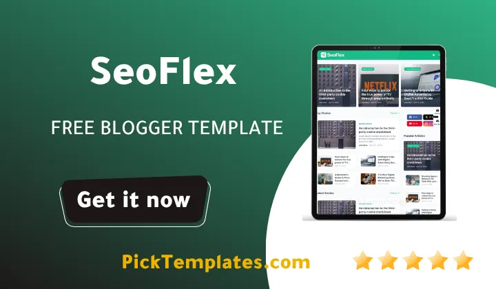 Seoflex Blogger Template - Best Free Theme