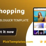 Shopping Blogger Template - Best Templates