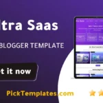 Ultra SaaS Blogger Template